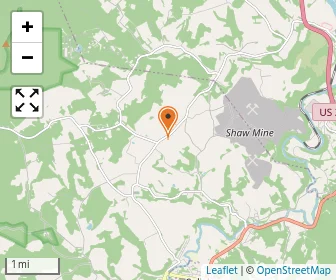 Map of Hidden Valley Amish Parochial School