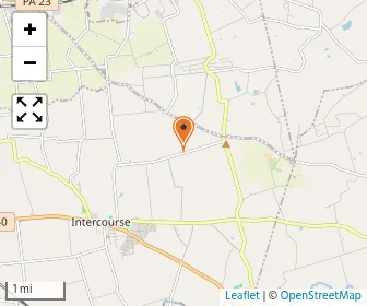Map of Hollow Amish School