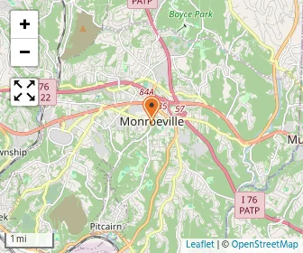 Map of Monroeville KinderCare