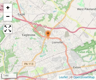 Map of North Exton KinderCare