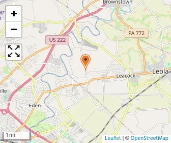 Map of Snake Hill Amish School
