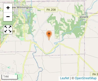 Map of Thorn Hill School