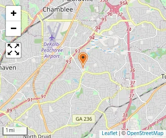 Map of Shallowford Presbyterian School