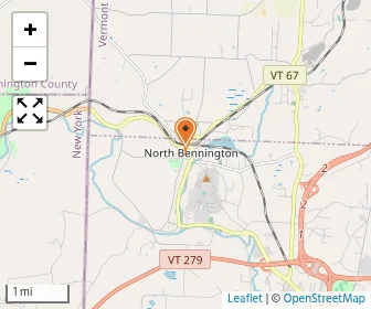 Map of Village School Of No.bennington