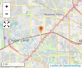 Map of Sugar Land Preparatory Academy