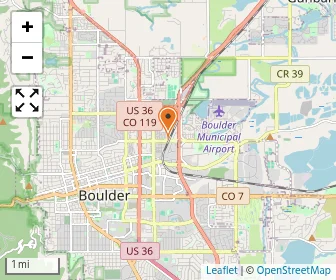 Map of KinderCare Learning Center at UCAR