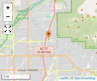 Map of Mis Manos Montessori School