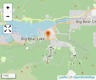 Map of Big Bear Christian School