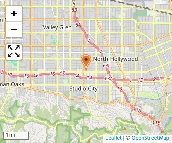 Map of Valley Torah High School Girls' Division