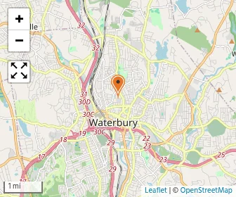 Map of Bais Yaakov Of Waterbury High School