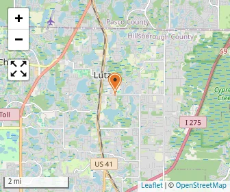 Map of Lutz Learning Center