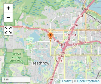 Map of Primrose School Of Lake Mary Heathrow