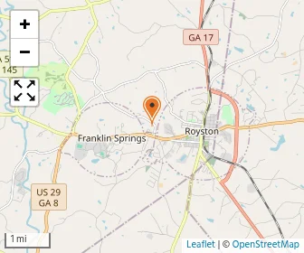 Map of Cornerstone Christian Academy