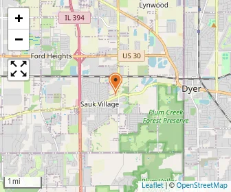 Map of The Childrens Place Learning Academy