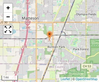 Map of South Suburban Christian Academy