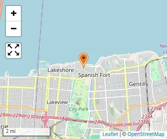 Map of Crescent City Montessori School