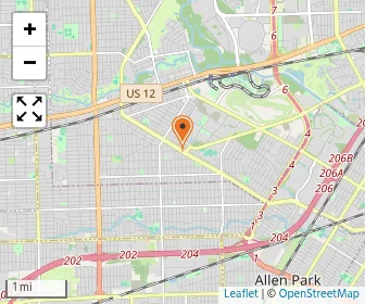Map of Dearborn Early Learning Center