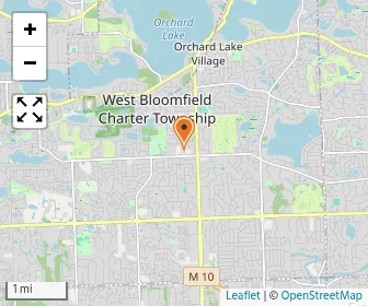 Map of Mesivta Of West Bloomfield