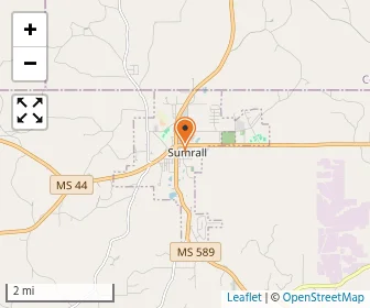 Map of Sumrall Baptist Kindergarten