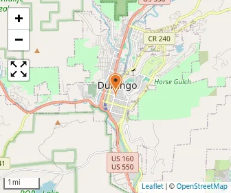 Map of Durango Early Learning Center
