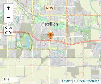 Map of Papillion Montessori Preschool