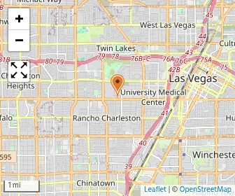 Map of West Charleston Enrichment Academy