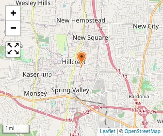 Map of Mosdos Sanz Of Monsey