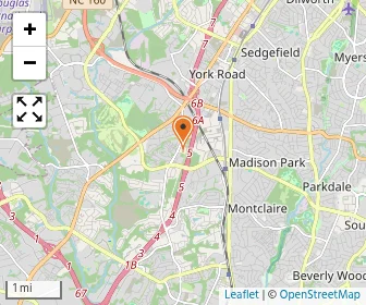 Map of Male Leadership Academy Of Charlotte