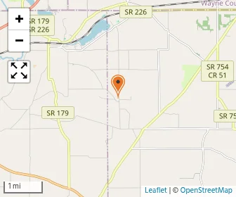 Map of Lakeville Parochial