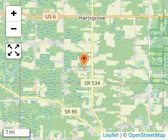 Map of Locust Grove