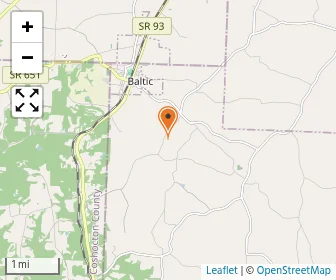 Map of Oak Valley School