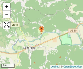 Map of Paint Creek Academy