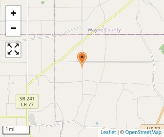 Map of Pleasant Hill School C/o Aaron Mast