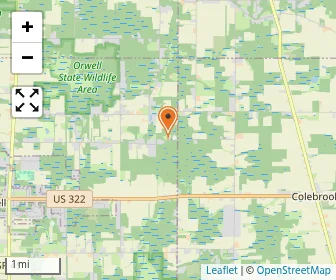 Map of Shady Acres School