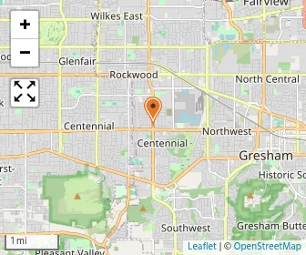 Map of Rosemary Anderson High School East
