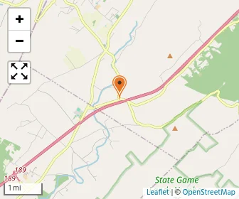 Map of Concocheague Creek Amish School