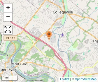 Map of Collegeville KinderCare