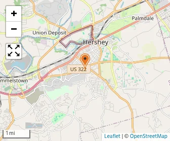 Map of Hershey KinderCare