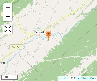 Map of Meadow View Amish School