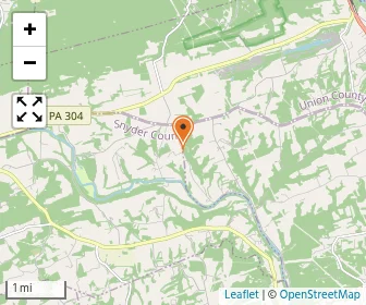 Map of Windy Hill School