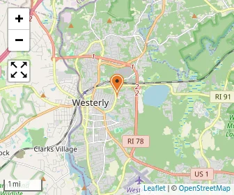 Map of Bradley School - Westerly Site