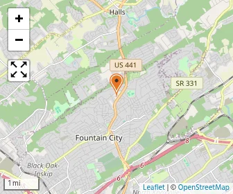 Map of Antioch Baptist Christian Academy