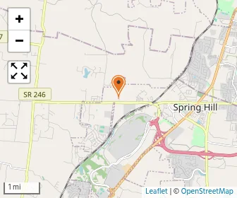 Map of Columbia Academy At Spring Hill