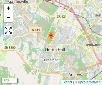 Map of Bristow Montessori School