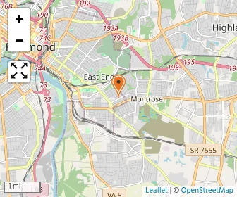 Map of Church Hill Academy