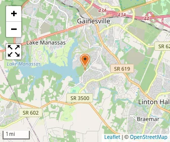 Map of Montessori Of Gainesville - Casa Dei Bambini