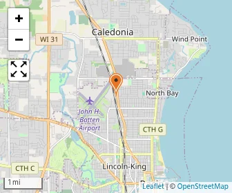 Map of Hope Christian School - Via