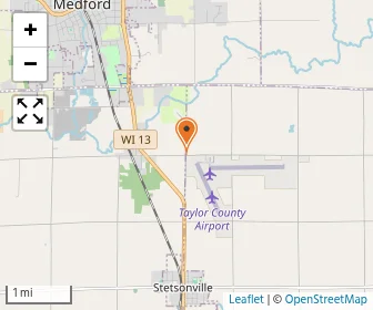 Map of Silver Ten Amish School