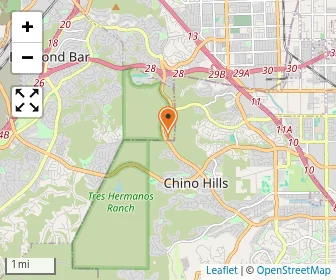 Map of Heights Christian Schools-Chino Hills Preschool