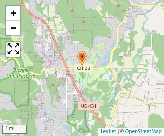 Map of Hampton Cove KinderCare